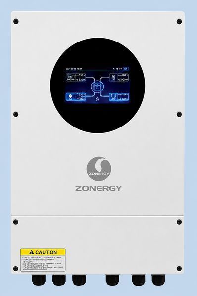 Гібридний інвертор ZONERGY XA6648 6kW 48V ZONERGY XA6648 6.6kW 48V фото