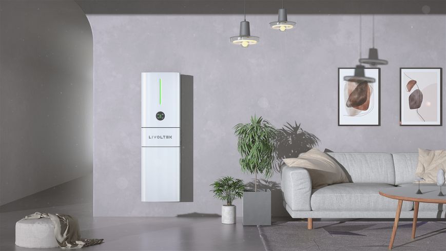 Система инвертор+батарея All-in-One ESS, 5KW hybrid inverter, 5kWh LFP Battery "LIVOLTEK" ESS 5/5kWh 2498478613 фото